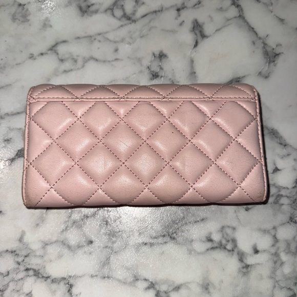 Michael Kors Blush Quilted Wallet - Picture 3 of 5